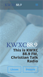 Mobile Screenshot of kwxcradio.com